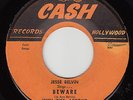 JESSE BELVIN & GROUP - Cash 1056 (orange & black) - Beware - VG/VG+ DOO-WOP; 1st
