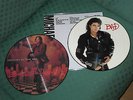 MICHAEL JACKSON BAD + BLOOD ON THE DANCE FLOOR PICTURE VINYL LPs