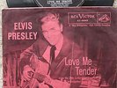 Elvis Presley - Love Me Tender - RARE USA 45+ DARK PINK PS