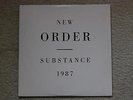 NEW ORDER   SUBSTANCE   2xLP on QUEST POST PUNK NICE 1987