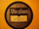 JAZZ FESS WILLIAMS ROYAL FLUSH O. High Fever/Atlanta Black Bottom VOCALION 1058