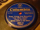 JAZZ MEYER DAVIS Keep Young & Beautiful/SELVIN Build A Little Home COLUMBIA 2854