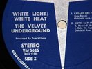 Lou Reed Velvet Underground White Light Heat Orig Press Skull Cover Verve NICE
