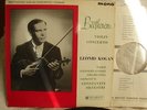 LEONID KOGAN UK COLUMBIA BLUE GOLD BEETHOVEN VIOLIN CONCERTO LP 33CX 1738 MONO