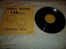 Prince Buster FABulous Greatest Hits RARE LP EX+/EX+ MSI Blue beat SKA Trojan