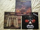 JUDAS PRIEST - 3 X LP (Sad wings of destiny, Killing Machine, Sin after sin) EX-