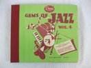 Various Artists GEMS OF JAZZ VOL.4 W/B.Carter,C.Hawkins Decca  6-78s in book VG+