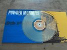 POWDER MONKEYS - LOST CITY BLUES LP + Inner CLEAR VINYL Oz Punk Rock Bored Hoss