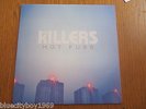 THE KILLERS HOT FUSS LP UK 1ST BLUE VINYL NEAR MINT