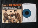 THE BEATLES Four By The Beatles RARE Cardboard Picture Sleeve & 45 EAP 1-2121