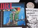 D.R.I. -Dirty Rotten / Violent Pacification LP 1988 RARE wehrmacht unseen terror