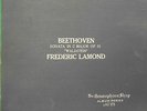 Beethoven PIano Sonata # 21 C Waldstein Frederic Lamond Piano HMV D 1983/85