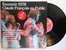 CLAUDE FRANCOIS DOUBLE ALBUM SOUVENIR 1978 ETAT NEUF