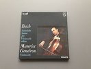3LP PHILIPS BOX ,MAURICE GENDRON,BACH -samtliche suiten fur violincello allein