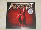 ACCEPT BLOOD OF THE NATIONS 2 LP SILVER VINYL POSTER SCORPIONS HELLOWEEN KREATOR