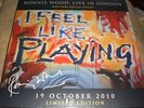 RONNIE WOOD /FACES/ROLLING STONES   COLOURED BOX SET LIVE IN LONDON 19 OCT 2010