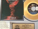 Michael Jackson Scream 24kt . Gold Plated Record Limted Edition 337/3000