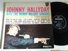 JOHNNY HALLYDAY WITH THE MERRY MELODY SINGERS LP Philips B77388 L DUTCH 1962