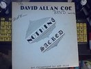 Rare David Allan Coe Nothing Sacred LP X Rated original DAC Allen OOP HTF