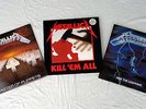 METALLICA  double LP - kill em all - ride the lightning - master of puppets