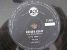 ELVIS - WOODEN HEART / G.I. BLUES  - RARE SOUTH AFRICA 78 RPM PRESLEY AFRICAN