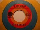 The Beatles target label NM I'll Cry Instead/I'm Happy Just To Dance With You