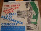 Ed Rudy The,Great American Tour orig 1965 Live Beatlemania Concert vinyl lp.exc