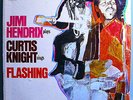 JIMI HENDRIX FLASHING VERY RARE ORIG '67 CAPITOL STEREO LP IN SHRINK NEAR MINT