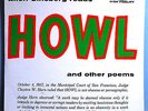 ALLEN GINSBERG HOWL VERY RARE ORIG '59 FANTASY LP FIRST PRESS, COVER & CATALOG #