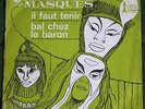 Les MASQUES TRIO CAMARA French 45 Latin Psych Funk Bossa Scat Listen Hear ? ?