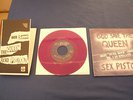 SEX PISTOLS - GOD SAVE THE QUEEN - PURPLE VINYL JAPAN REISSUE - OBI-AND BRAZIL