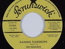 Northern Soul 45 DEMURES Raining Teardrops BRUNSWICK HEAR VG++