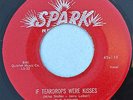 The ROBINS 45 If Teardrops Were Kisses SPARK 110 ORIGINAL VG+ DOO WOP R&B  1955