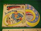 SUPERMAN 1947 MUSETTE RECORDS & BOOKLET 