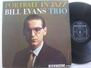 BILL EVANS TRIO lp- Portrait In Jazz RIVERSIDE RLP 12-315