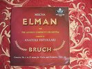 DECCA LW 5290 BLACK/GOLD MISCHA ELMAN BRUCH VIOLIN CONCERTO NO. 2 1 ED LP 10