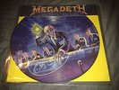 Megadeth Rust In Peace 1st Press Picture Disc Metallica Slayer Anthrax