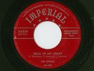 Xlnt Doo-Wop 45: Spiders, Bells In My Heart, Imperial 5354, VG