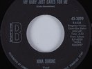 Northern Soul 45 NINA SIMONE My Baby Just Cares For Me BETHLEHEM HEAR VG++