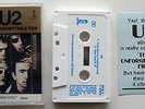 U2 AUST CASSETTE EP UNFORGETTABLE FIRE FESTIVAL INSERT Mis-Print