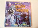 Vtg 1970 Disney Haunted Mansion 33 1/3 LP Record & Book Fine