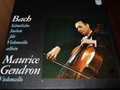 MAURICE GENDRON : BACH SÄMTICHE SUITEN FÜR VIOLONCELLO ALLEIN 3LP BOX PHILIPS