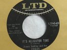 JIMMY STOKLEY & EXILES . R&R GARAGE . RARE PROMO 45 It's Alligator Time . Mint-