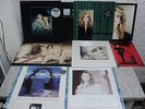 5 LP SANDRA - ten on one THE SINGLES paintings in yellow MIRRORS the long play I