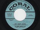 '56 Classic Rockabilly JOHNNY BURNETTE TRIO Oh Baby Babe/Midnight Train M- HEAR