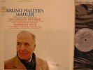 BRUNO WALTER- MAHLER SYM. NO. 9 / DAS LIED VON DER ERDE- 2 EYE STEREO- 3 LPS