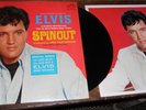 Elvis Presley Albumn LP 33 1/3 Spinout with Picture