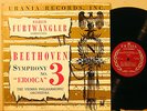 RARE Urania URLP 7095 Furtwangler - Beethoven No.3 EROICA  WITHDRAWN VG++ TO NM