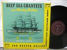 Pete Seeger / Woody Guthrie - Deep Sea Chanteys & Whaling Ballads US LP RARE