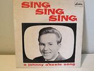 JOHNNY O KEEFE SING,SING,SING, EP ON LEEDON SIGNED ON BACK COVER